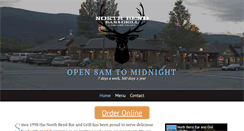 Desktop Screenshot of northbendbarandgrill.com